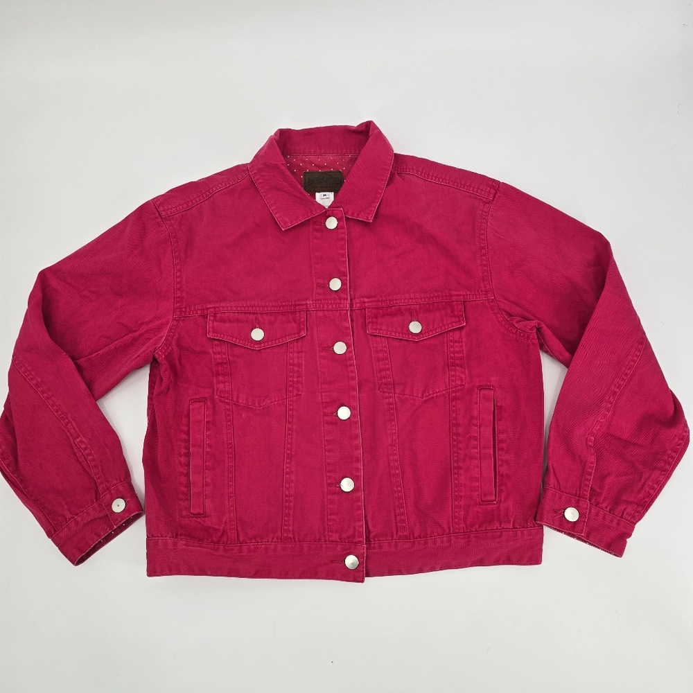 Pendleton Red Jean Jacket Size M